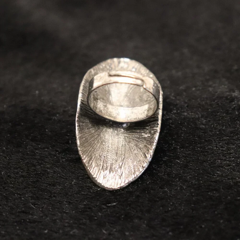 Ring in Box Costume Look with Diamonds that are Cut Glass Adjustable - Picture 2 of 4